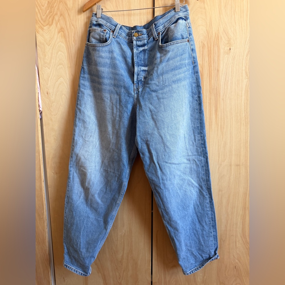 B-Sides Plein Relaxed Straight Jeans